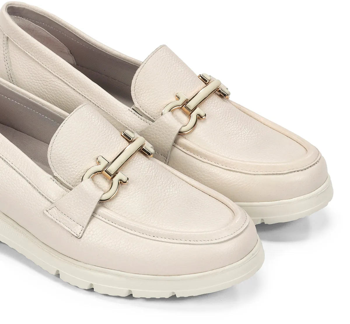 Fluchos Gladis F1936 mocassini donna taupe Light