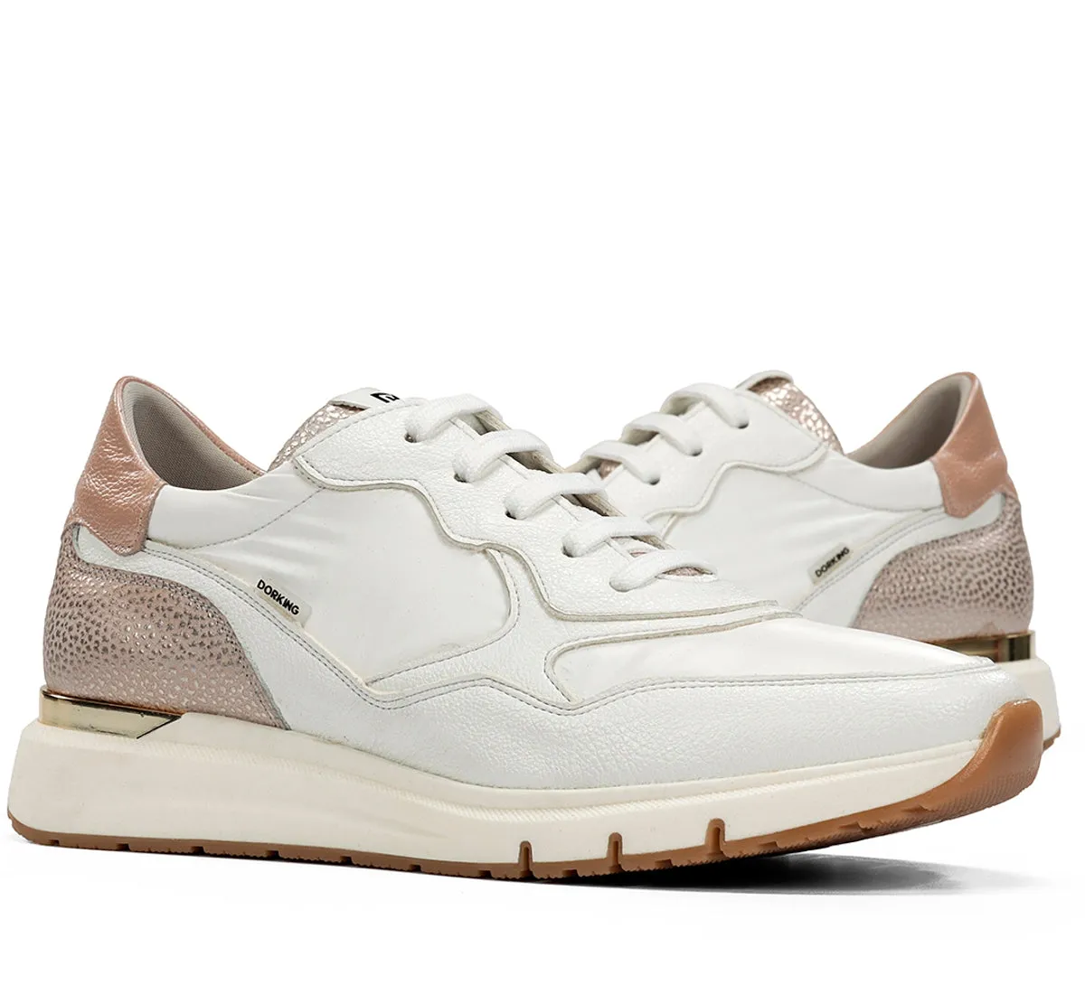 Dorking Serena D9049 sneakers donna bianche casual