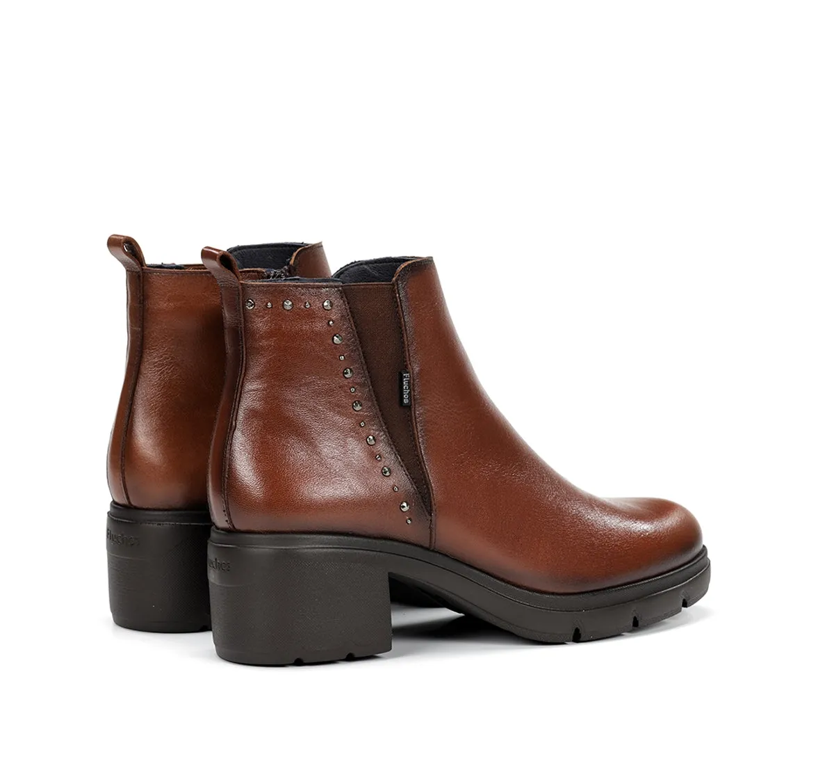 Fluchos Fugaz F2109 stivaletti donna marroni