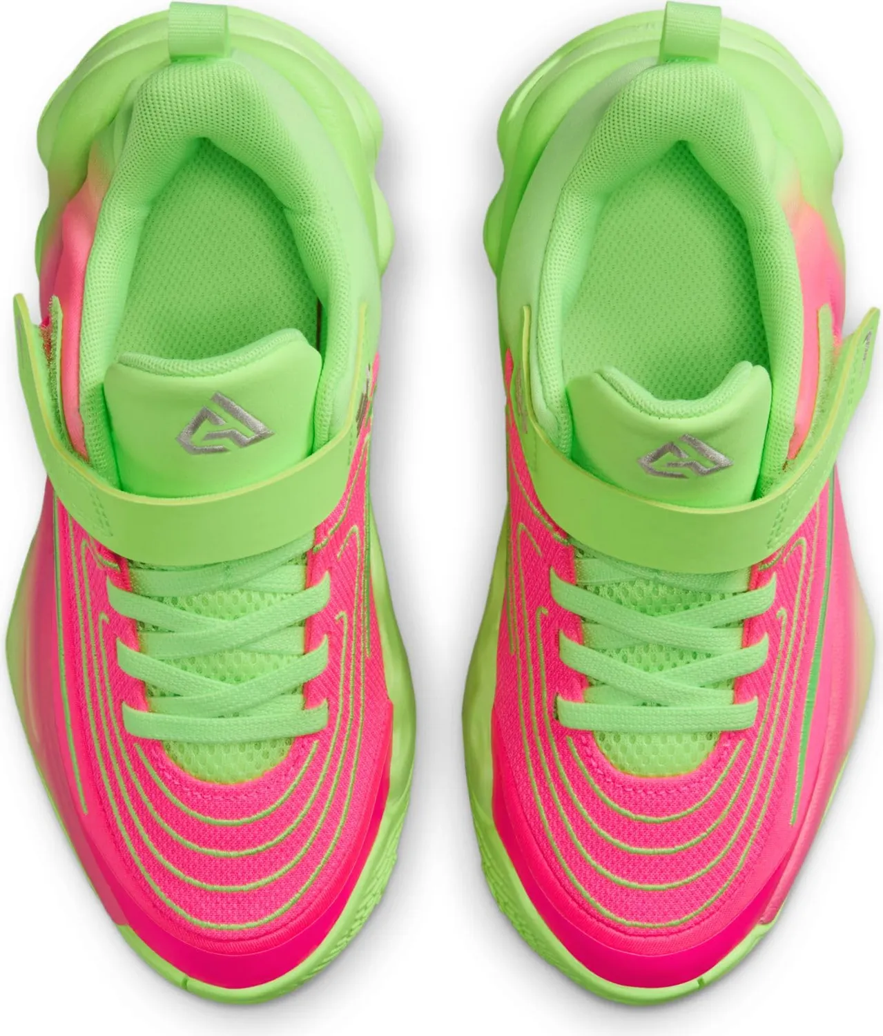 Nike Giannis Immortality 4 scarpe basket bimbo lime