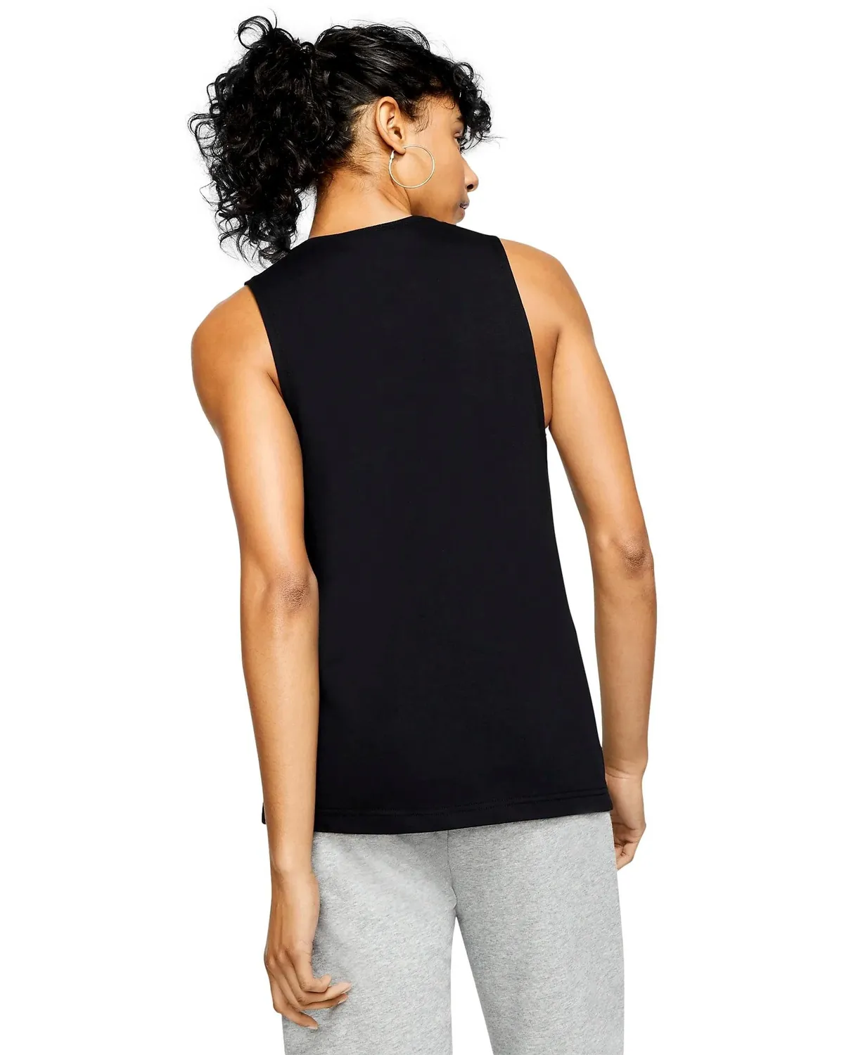 Nike Sportswear Essential canotta donna cotone nera