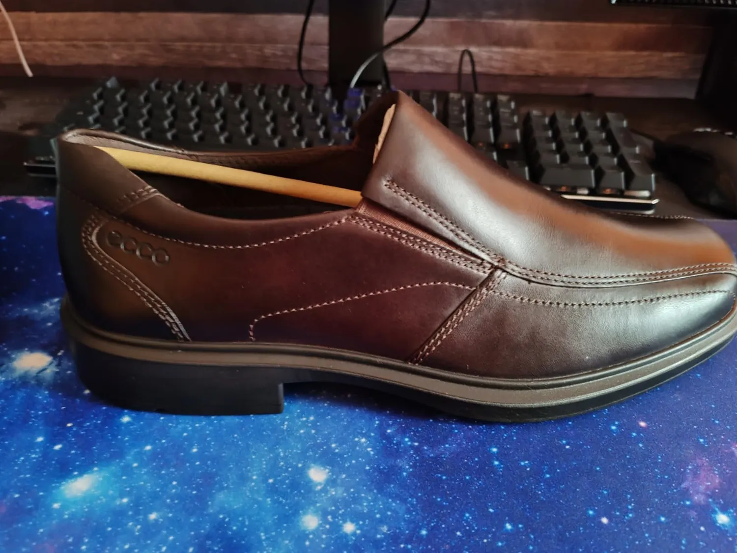 Ecco Helsinki Classic derby uomo pelle nera