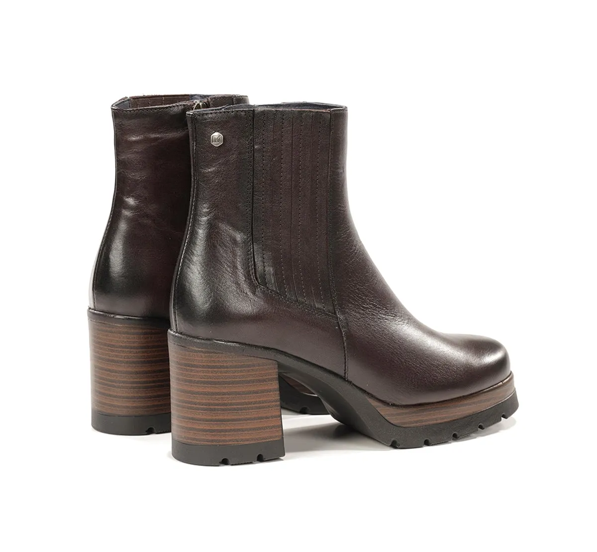Fluchos Safe D9736 stivaletti donna marrone tacco