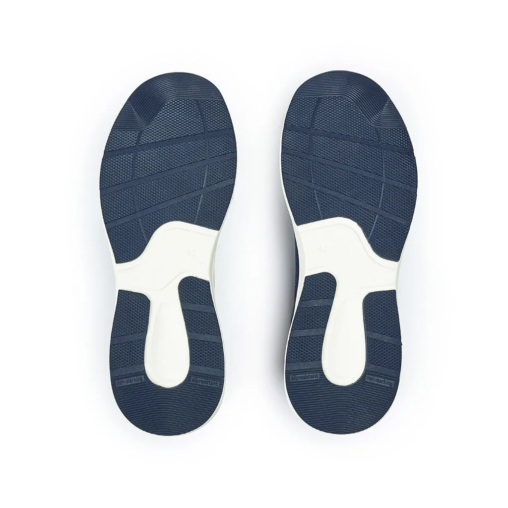 Suecos Vinter scarpe lavoro blu navy traspiranti
