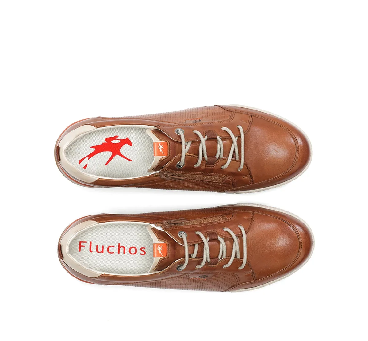 Fluchos Elder F2179 Sneakers Uomo Marroni Suola Grip