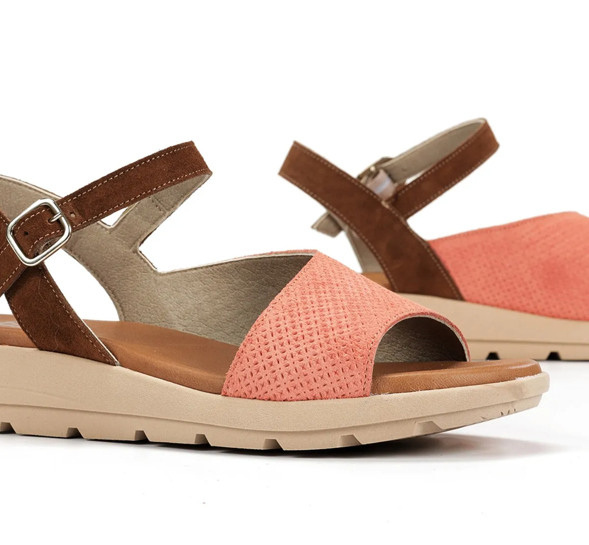 Fluchos Gandia D9464 sandali nude leggeri