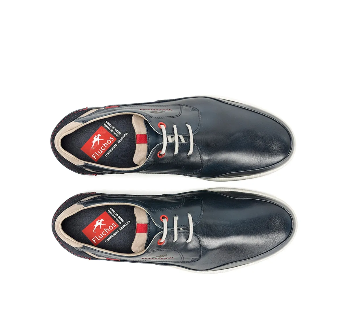 Fluchos Jaden F1734 Sneakers Uomo Blu Lacci Larghi
