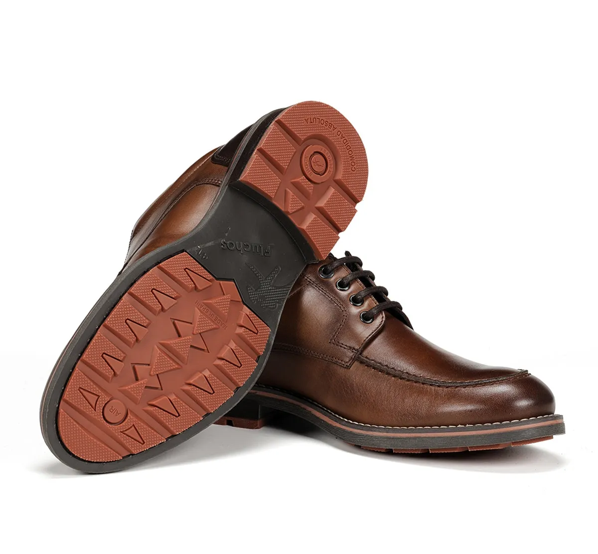 Fluchos Terry F1291 scarpe marroni uomo casual