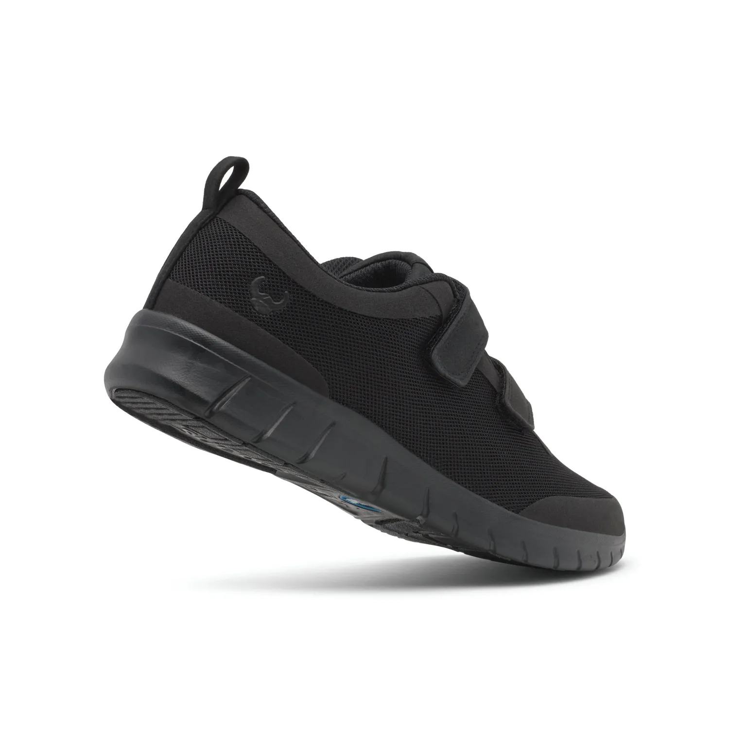 Suecos Alma Velcro scarpe unisex nere velcro