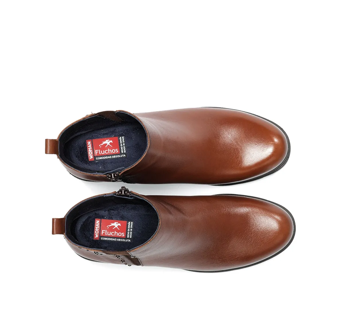 Fluchos Fugaz F2109 stivaletti donna marroni