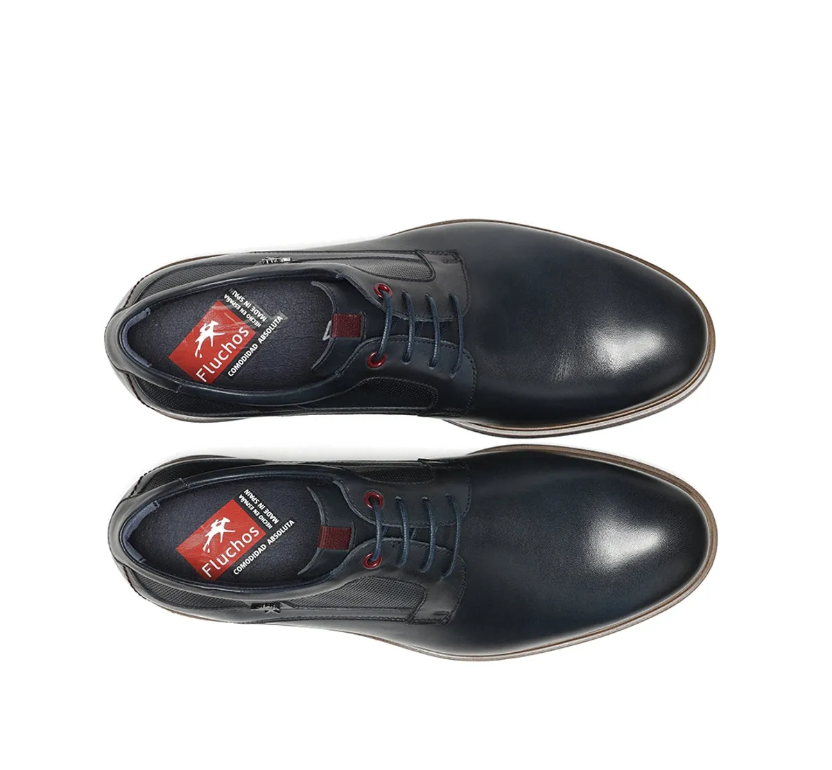 Fluchos Tristan F1857 scarpe uomo blu flessibili