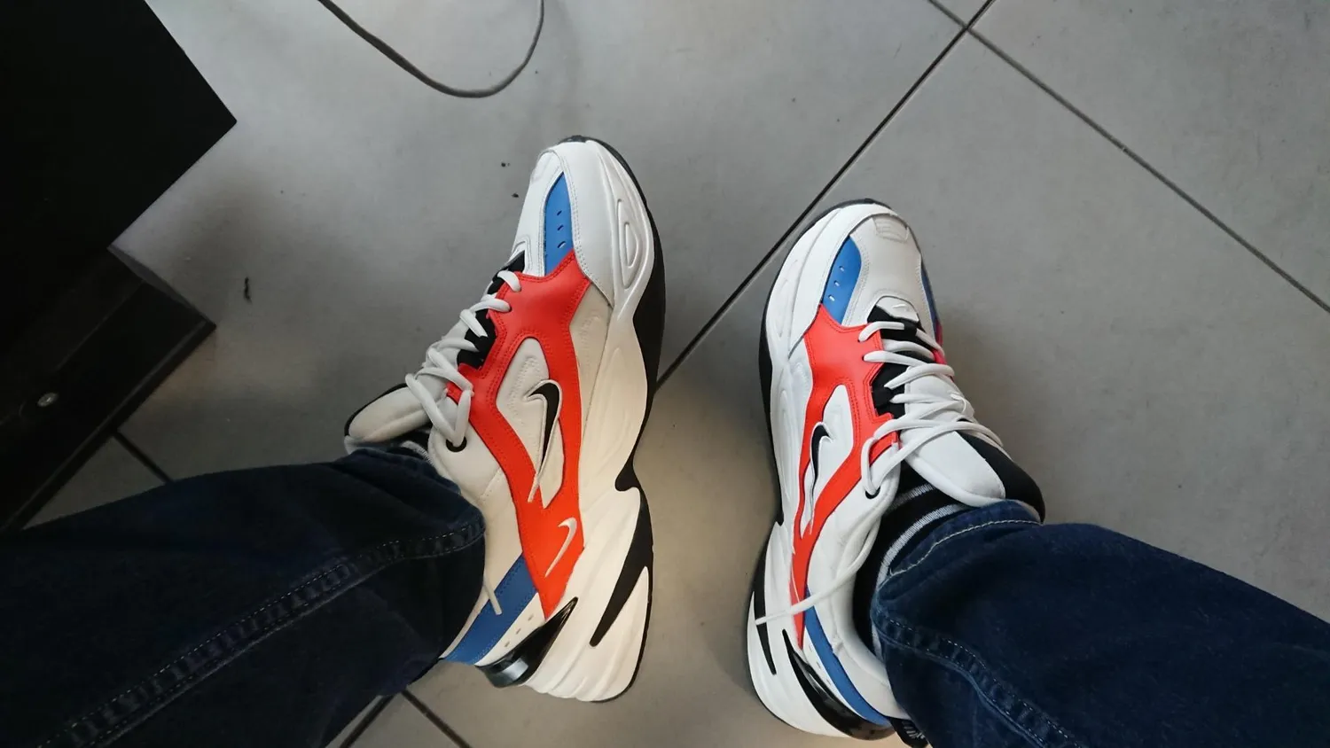Nike M2K Tekno sneakers uomo chunky grigie