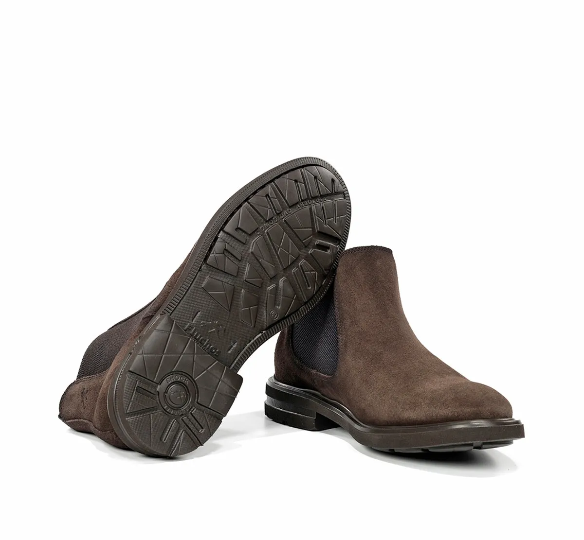 Fluchos Belgas F0770 stivali marroni classici uomo