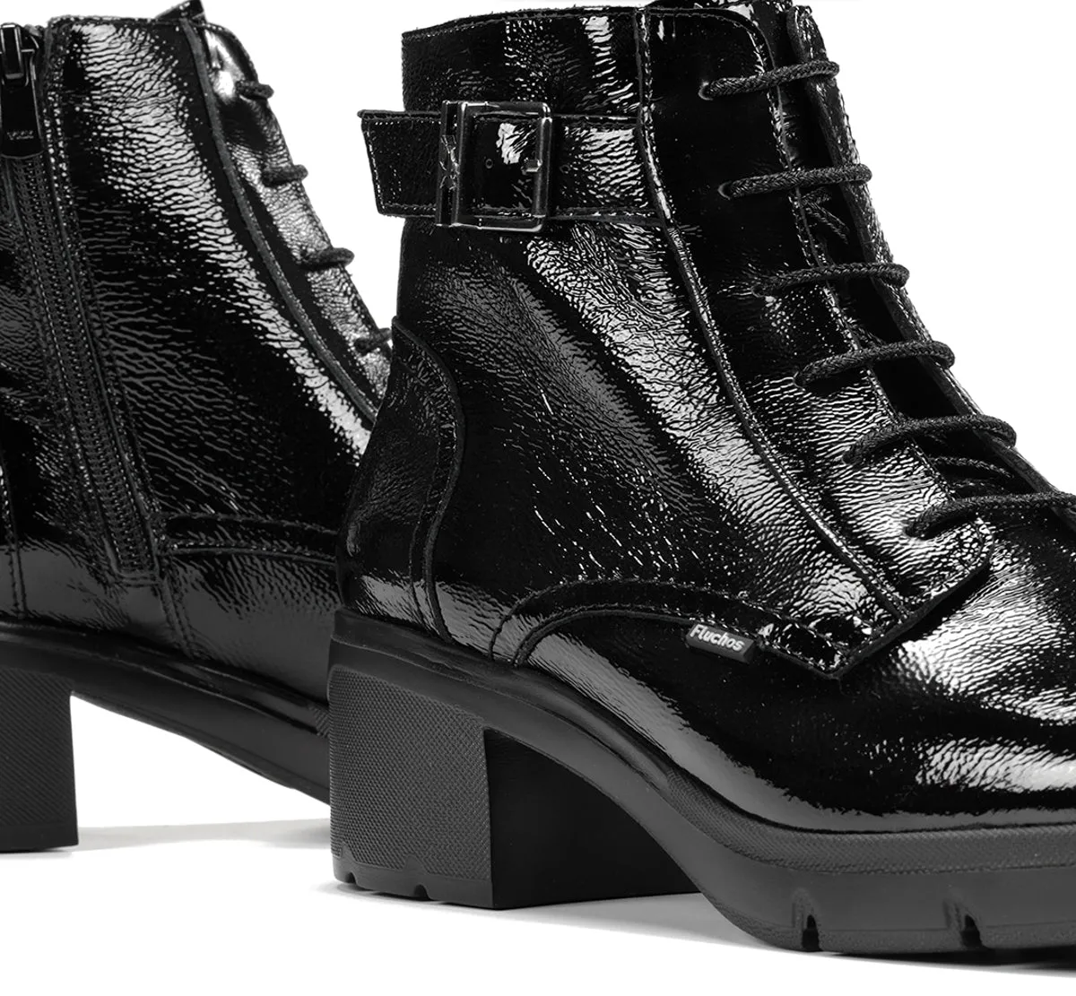 Fluchos Fugaz F2107 stivaletti donna neri track