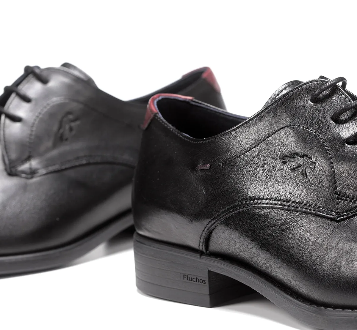 Fluchos Luke F1055 scarpe uomo nere classiche