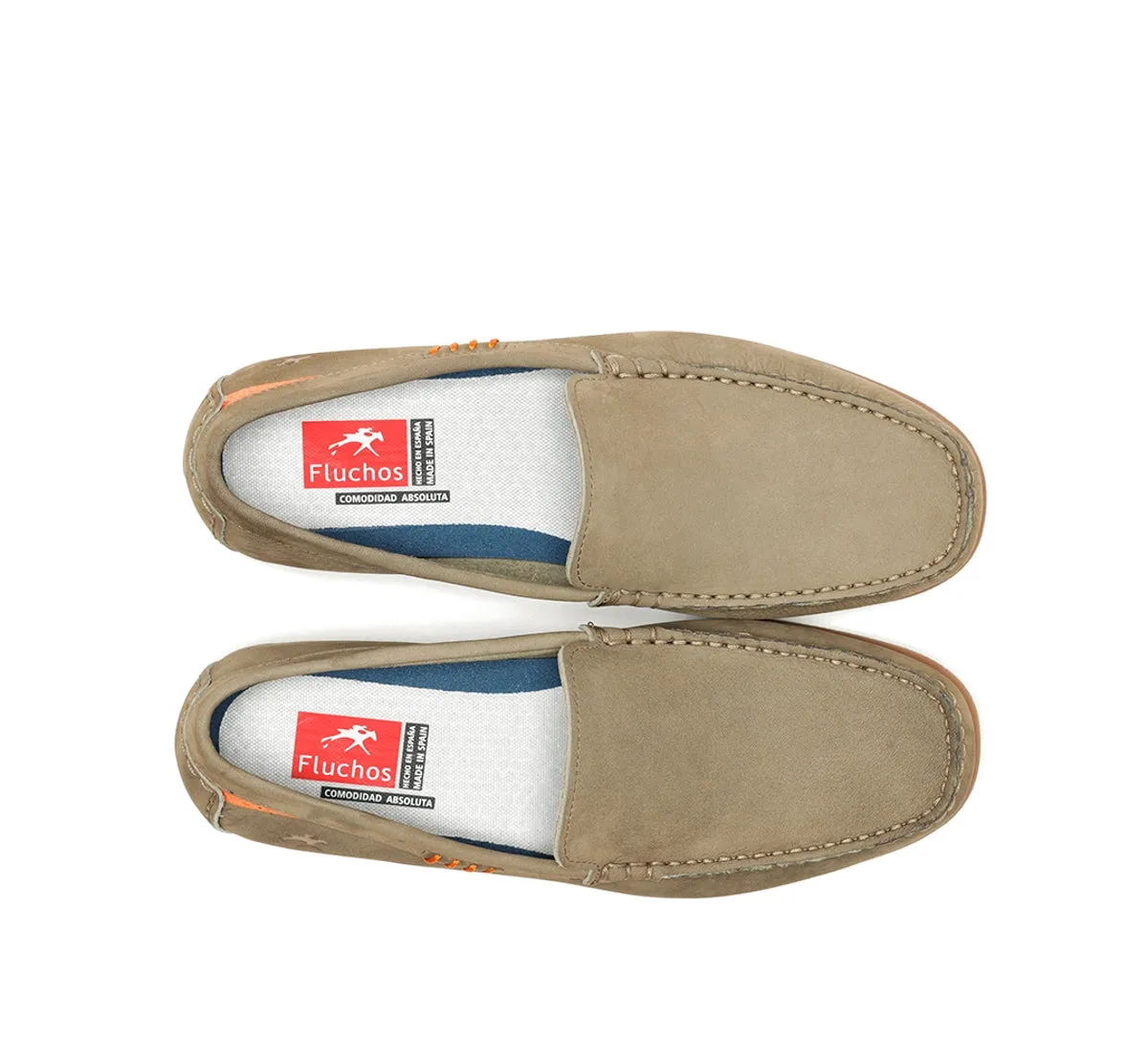 Fluchos Troy F1729 Mocassini Beige Leggeri