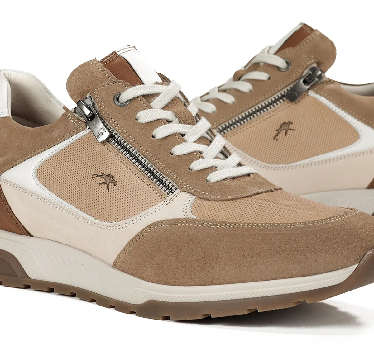 Fluchos LOUIS F1958 sneakers uomo marroni in pelle