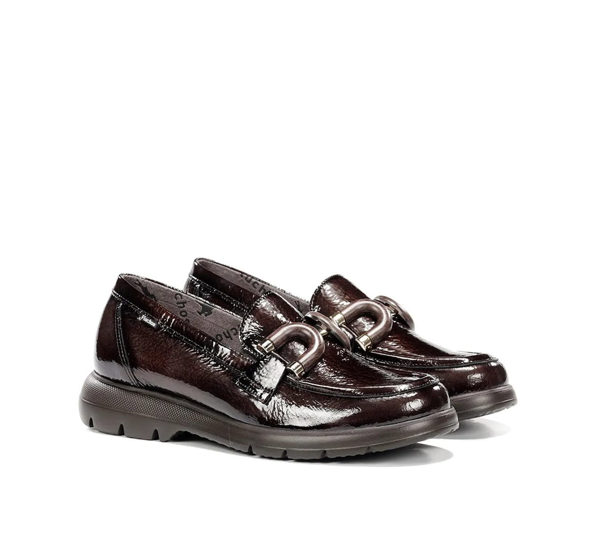 Fluchos Gladis F2514 mocassini donna marroni leggeri