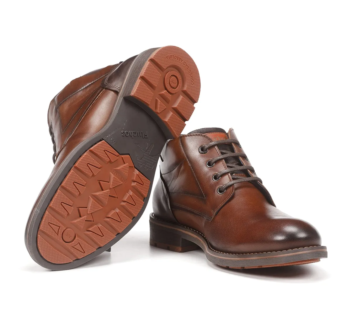 Fluchos Terry F1341 stivaletti uomo marrone casual