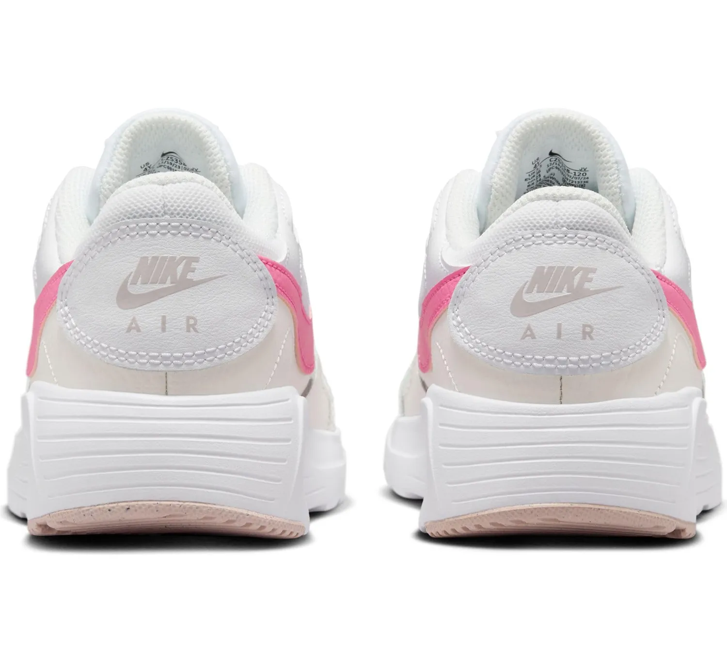 Nike Air Max SC sneakers ragazzo 38 EU bianco rosa