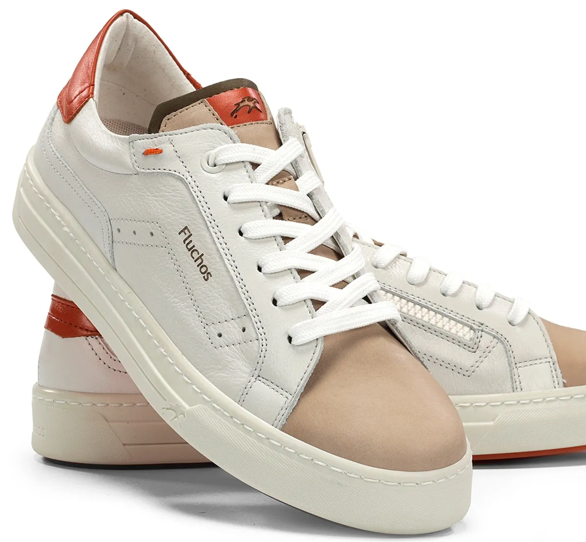 Fluchos Nemo F2218 sneakers bianche uomo suola light