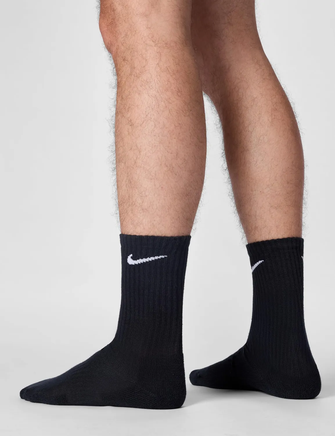 Nike Everyday Ltwt Calzini Uomo Neri 3 Paia Cotone