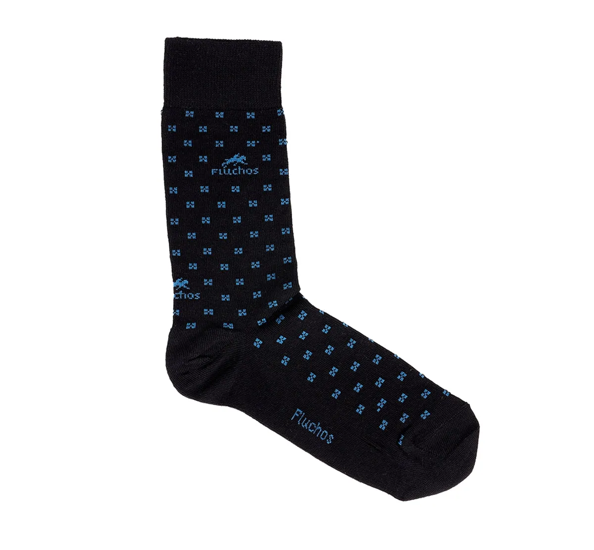 Fluchos CA0009 calzini uomo blu navy pack 2 paia