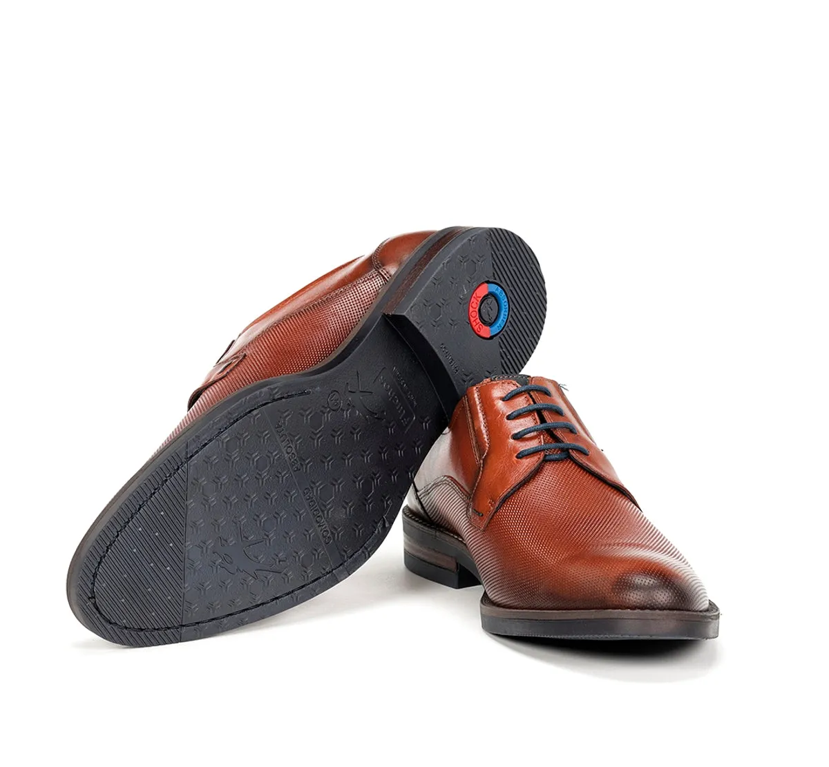 Fluchos Theo F1631 scarpe uomo marroni in pelle