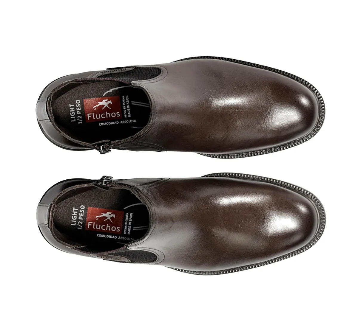 Fluchos Adrien F2499 stivaletto uomo marrone pelle elegante