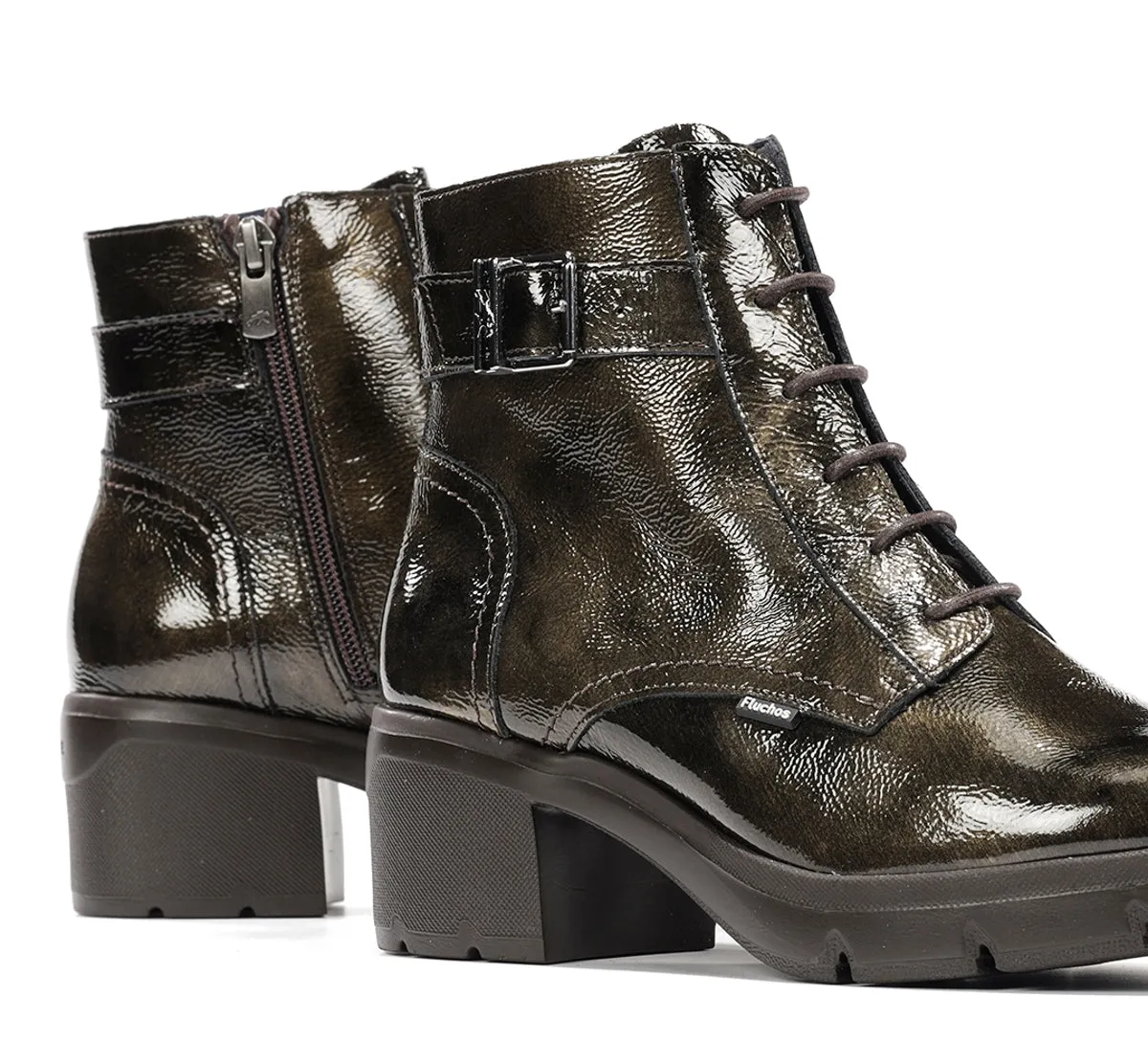 Fluchos Fugaz F2107 stivaletti donna verdi