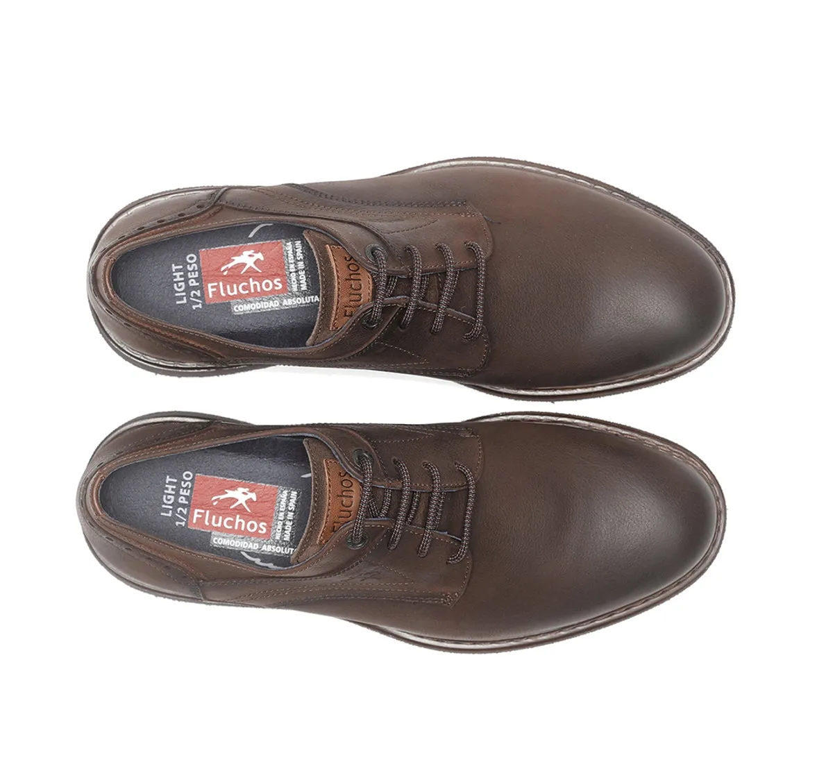 Fluchos Warrior F1240 scarpe uomo marroni cerate