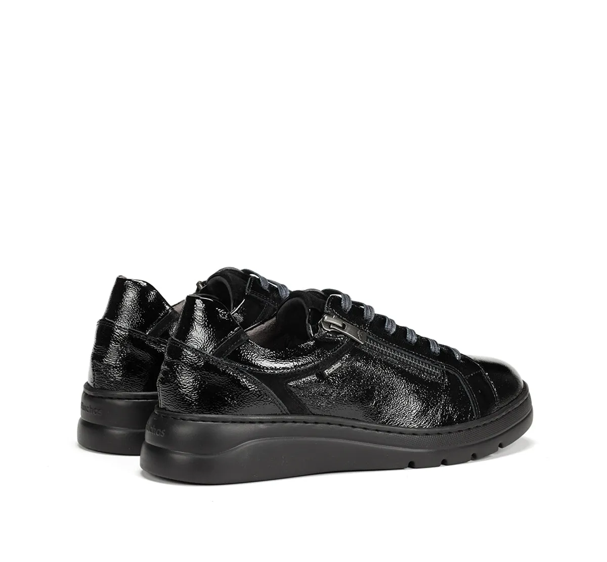 Fluchos Pompas F1666 sneakers nere donna leggere