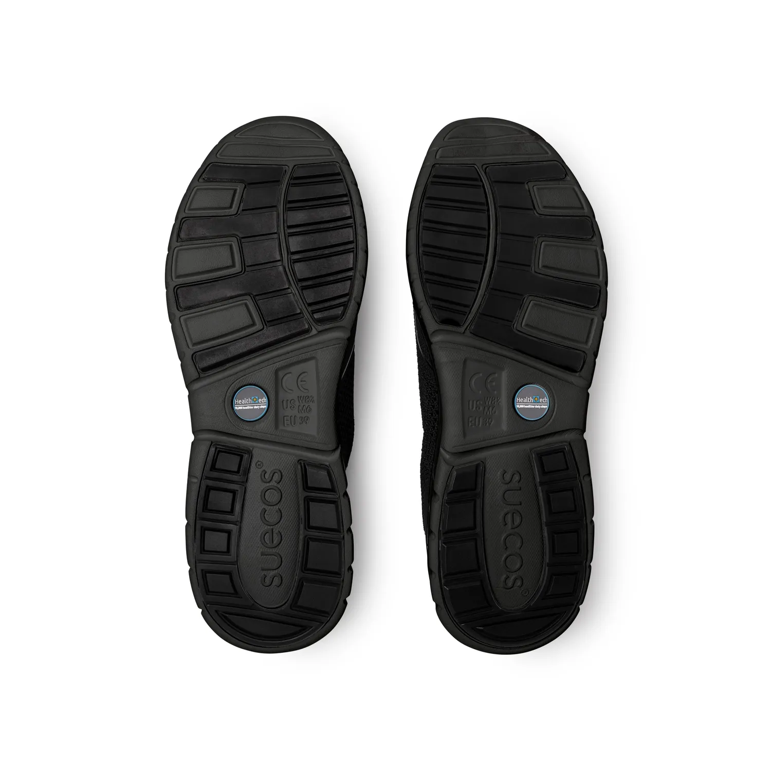 Suecos Lätt scarpe lavoro unisex nere in mesh