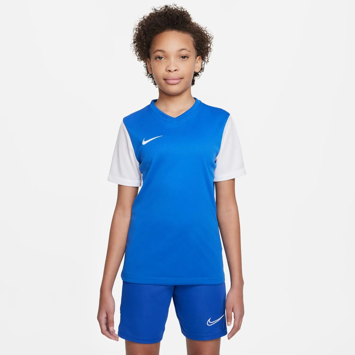 Nike Tiempo Prem II maglia calcio bambini royal Dri-FIT