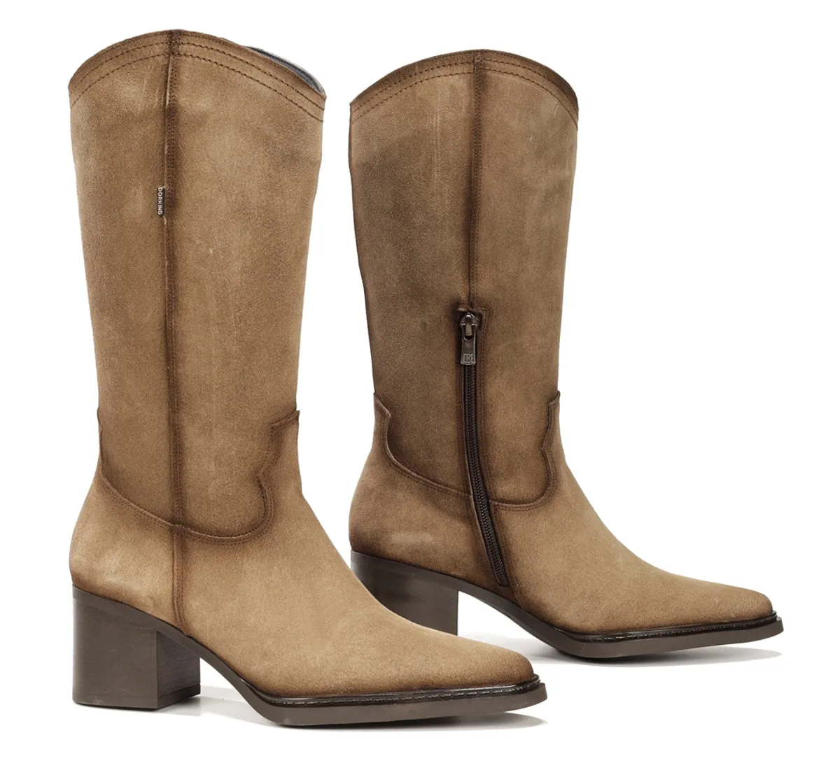 Dorking Tess D9826 stivaletti donna marrone