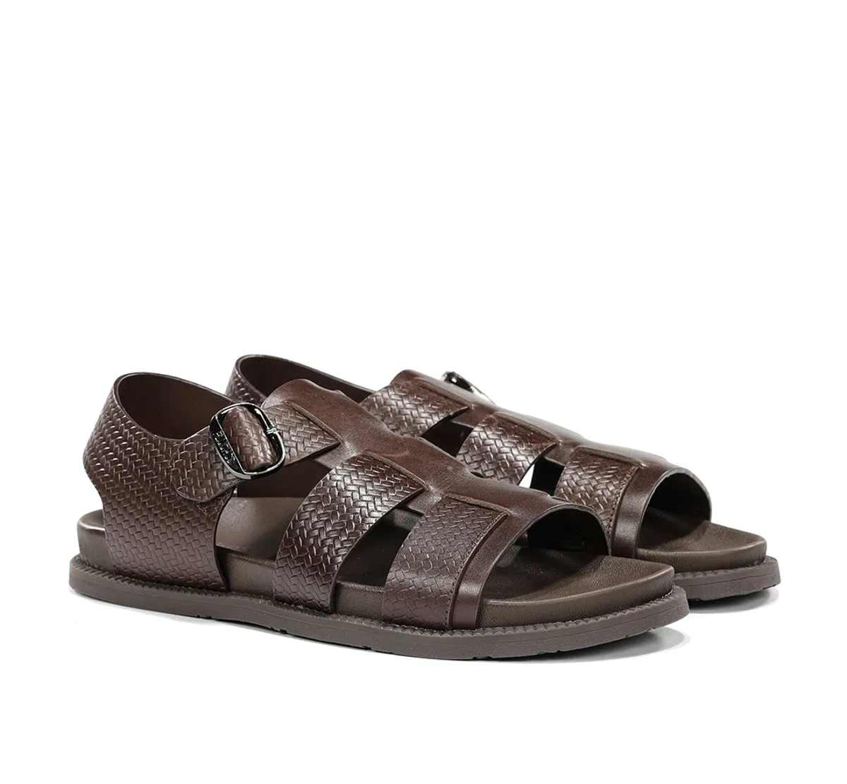 Fluchos Bari F2449 Sandalo Uomo Marrone Anatomico
