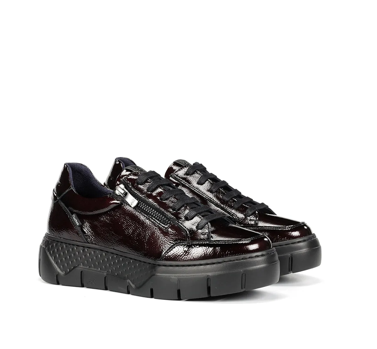 Fluchos Ilia F2306 Sneakers Donna Bordeaux Rialzate