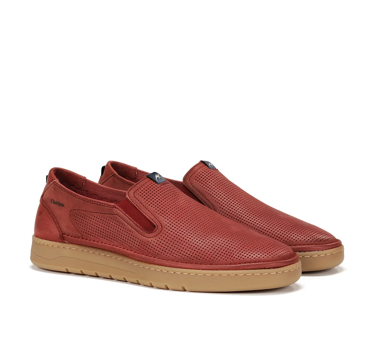 Fluchos Leo F1946 slip on rosse uomo