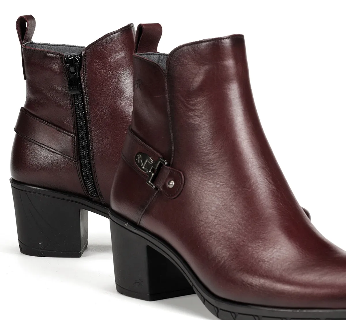 Fluchos Nydia F1798 stivaletti donna bordeaux