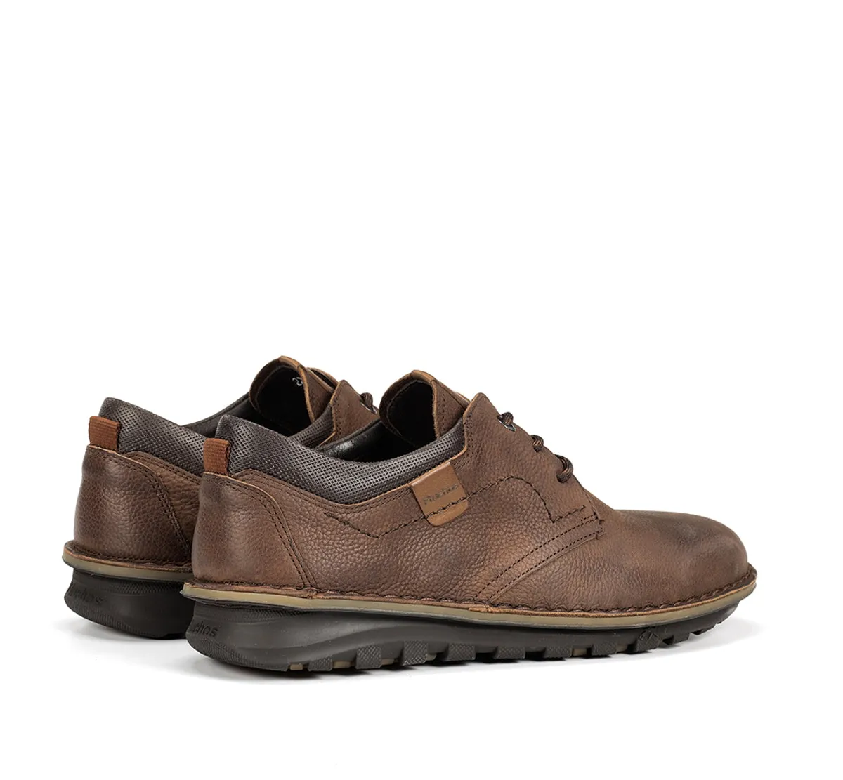 Fluchos Alvin F2258 scarpe marroni uomo lacci leggeri