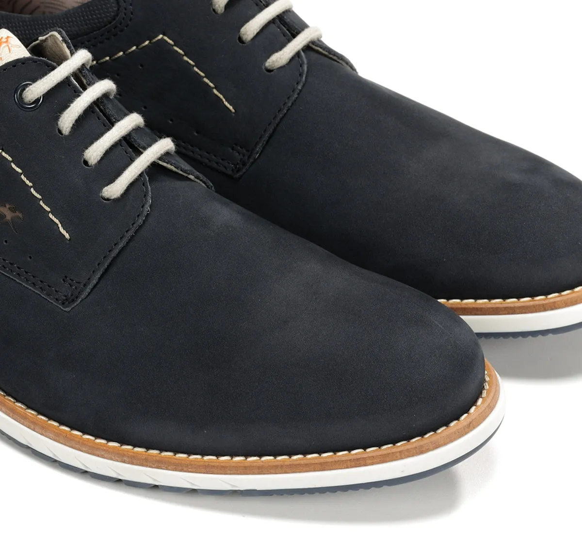 Fluchos Taylor F1978 scarpa uomo blu cuciture contrasto