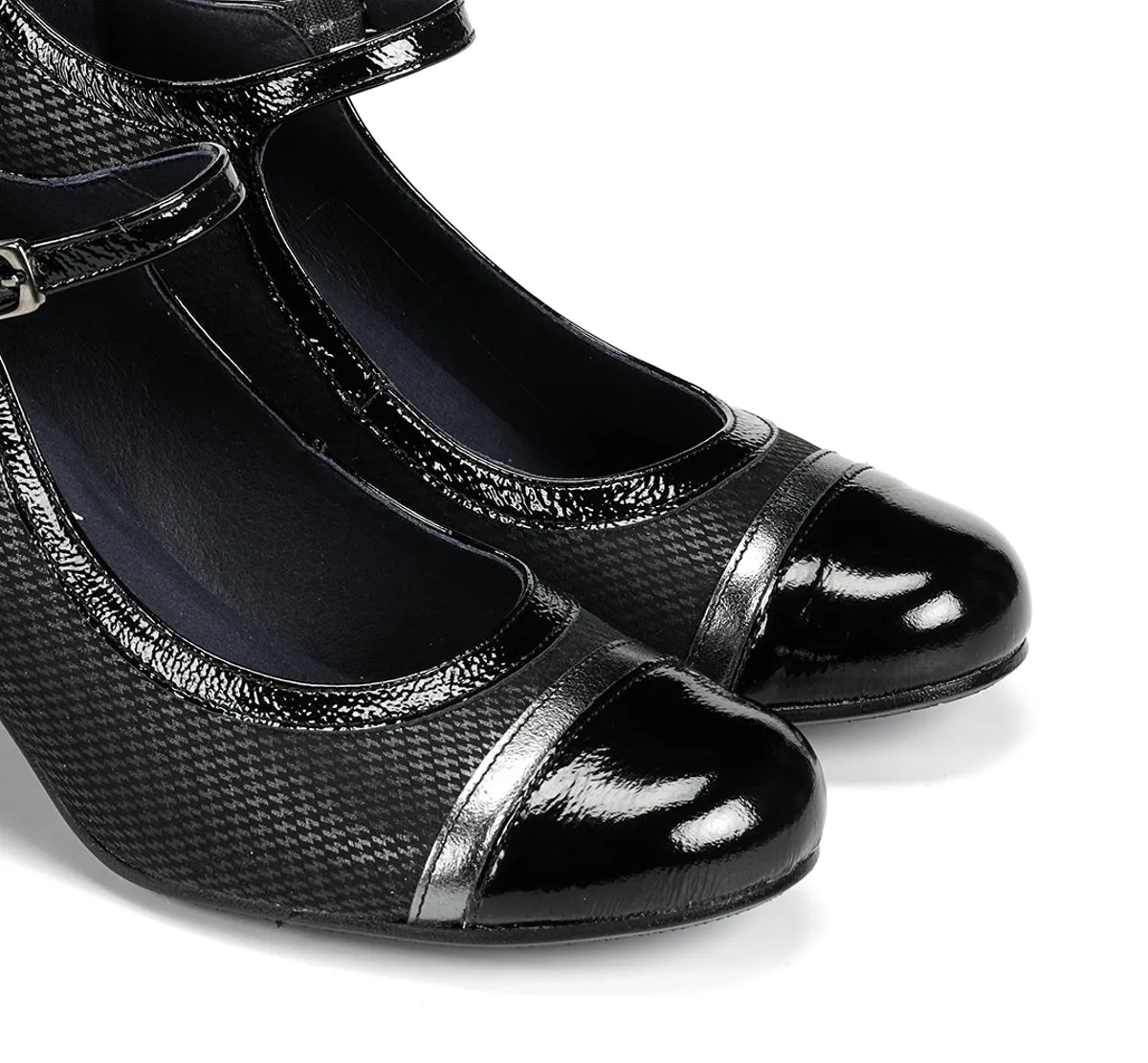 Dorking Rodin D8669 stivaletti neri donna fibbia