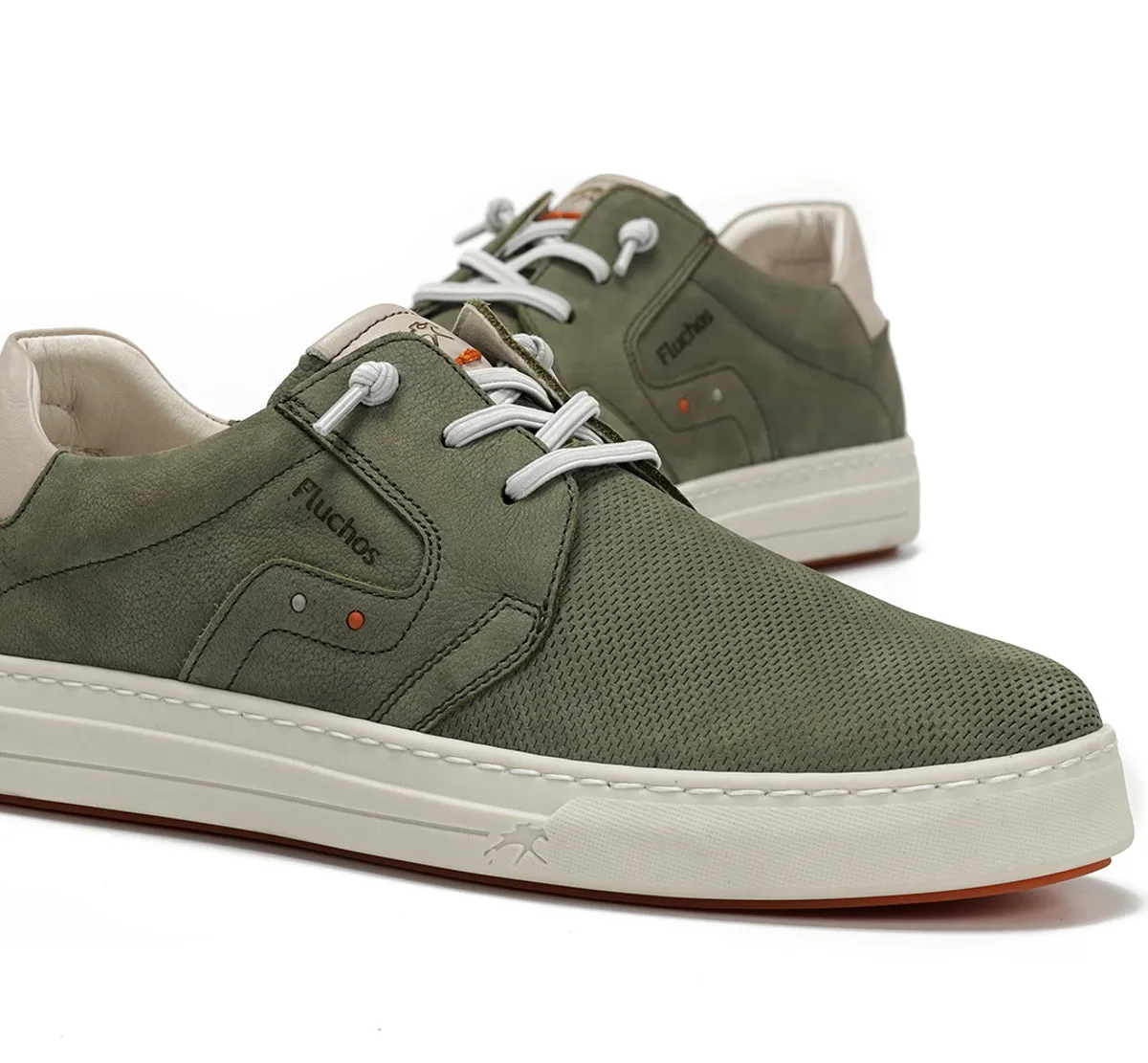 Fluchos Nemo F2366 scarpe verdi uomo suola light
