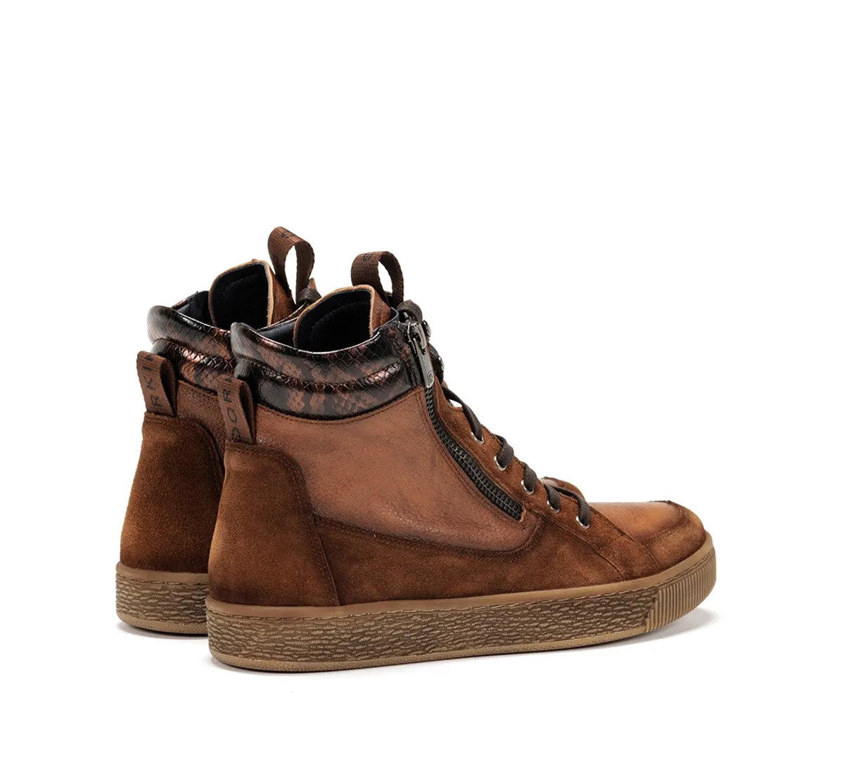 Dorking Deli D8910 sneakers donna marroni retrò