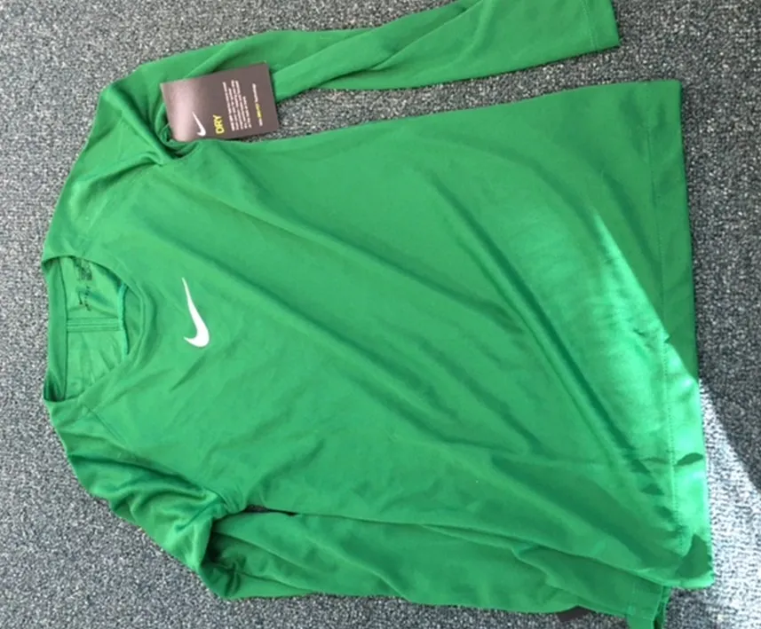 Nike maglietta bambino M nero/bianco cotone