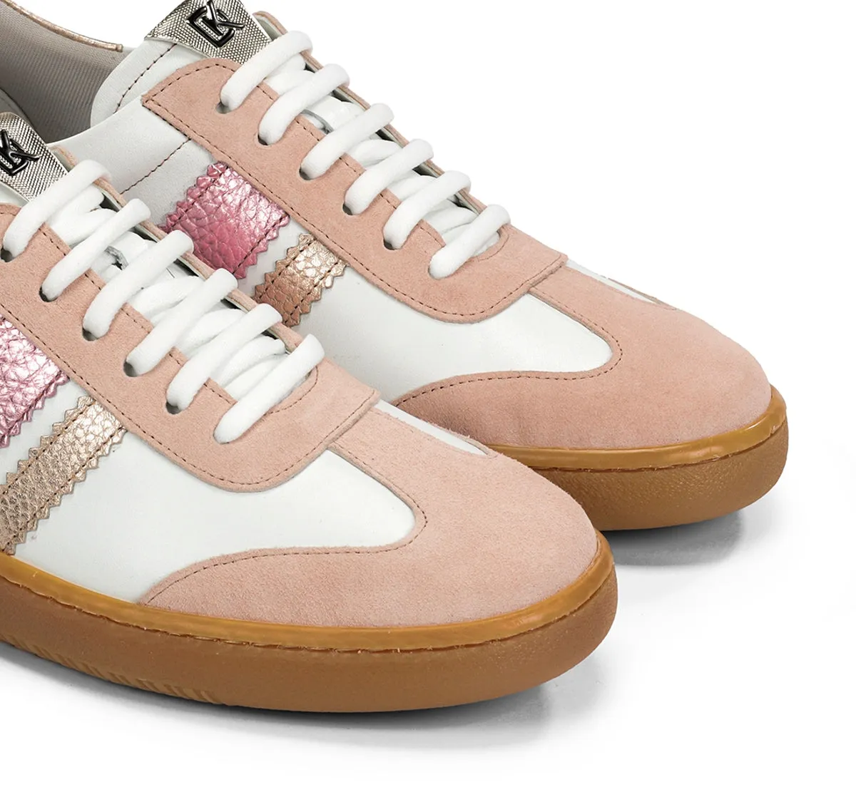 Fluchos Lynn D9476 sneakers donna nude pelle