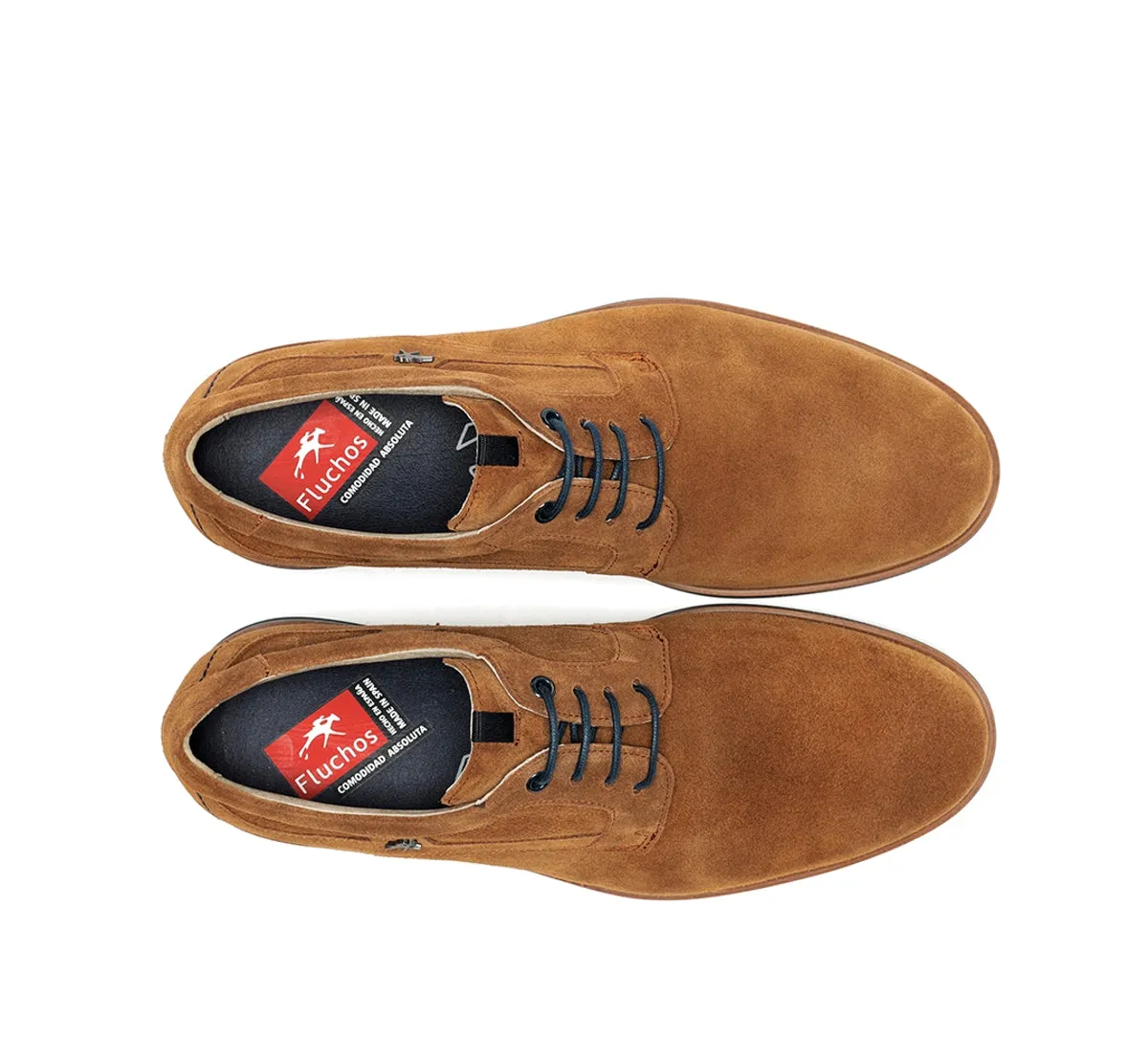 Fluchos Tristan F1744 scarpa uomo marrone elegante