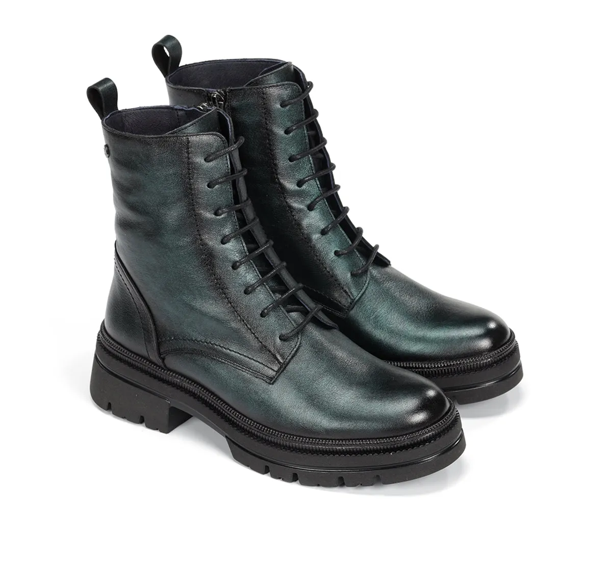 Fluchos Cosmo D9389 Stivaletto Verde Donna Track