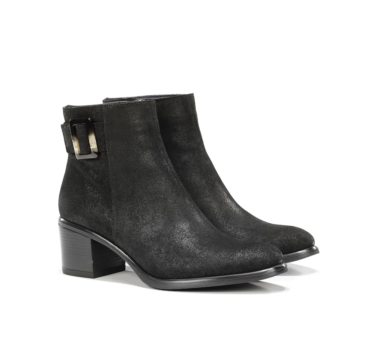 Fluchos Lexi D9531 stivaletto donna nero comodo