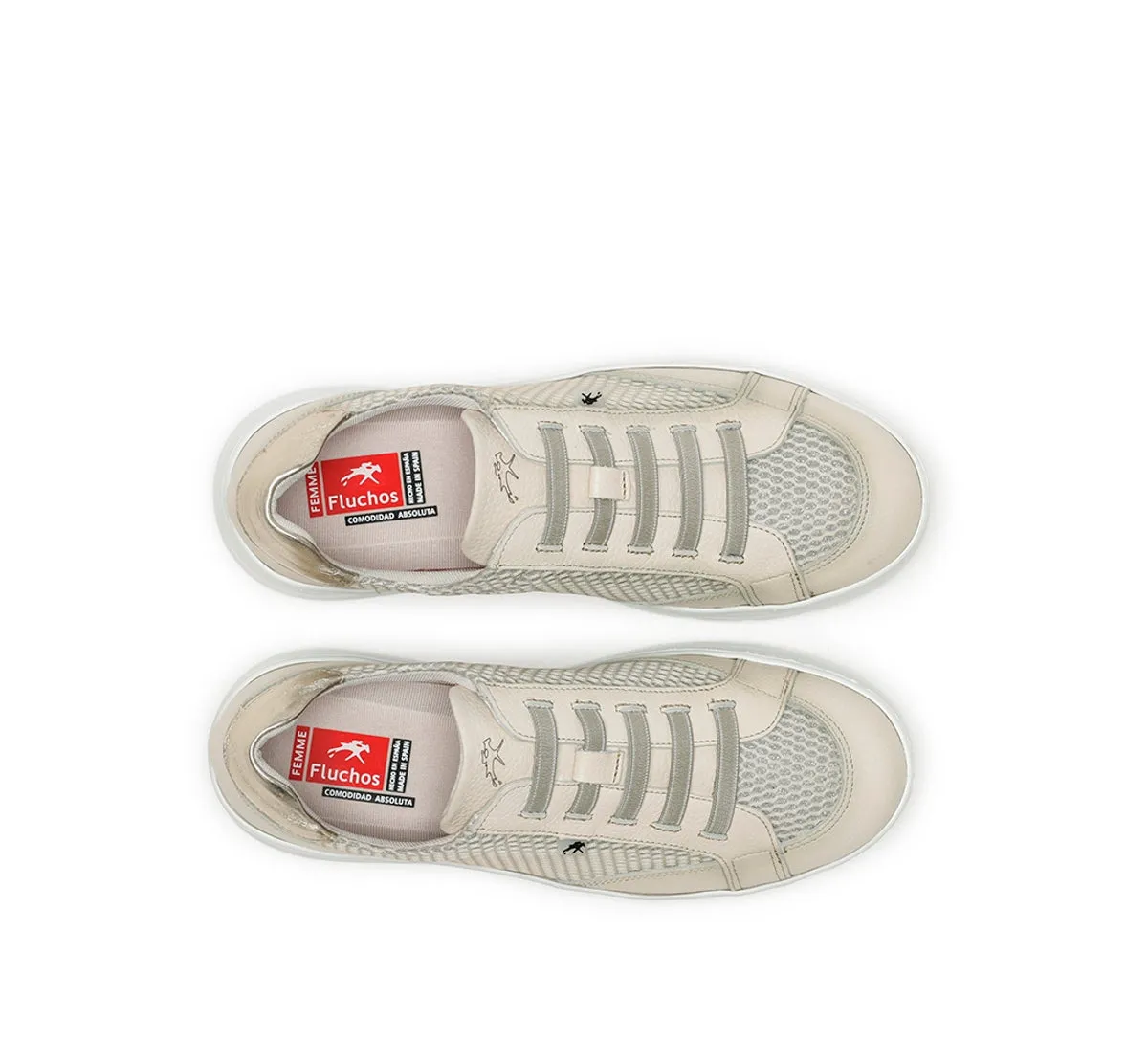 Fluchos Pompas F1668 sneakers beige donna